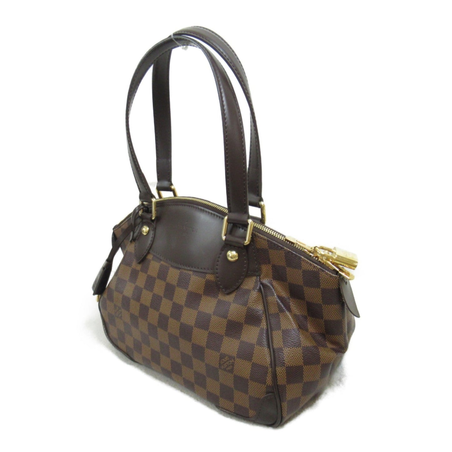 Louis Vuitton Coated Canvas Damier Azur Pvc Shoulder Bag