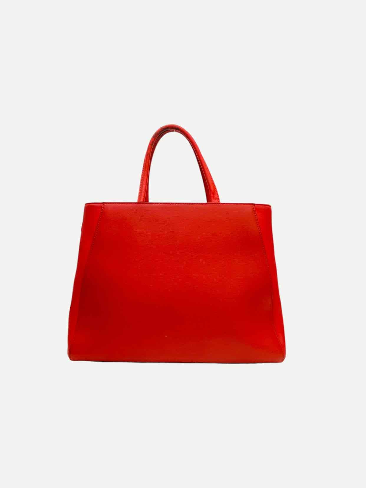 FENDI 2Jours Red Top Handle
