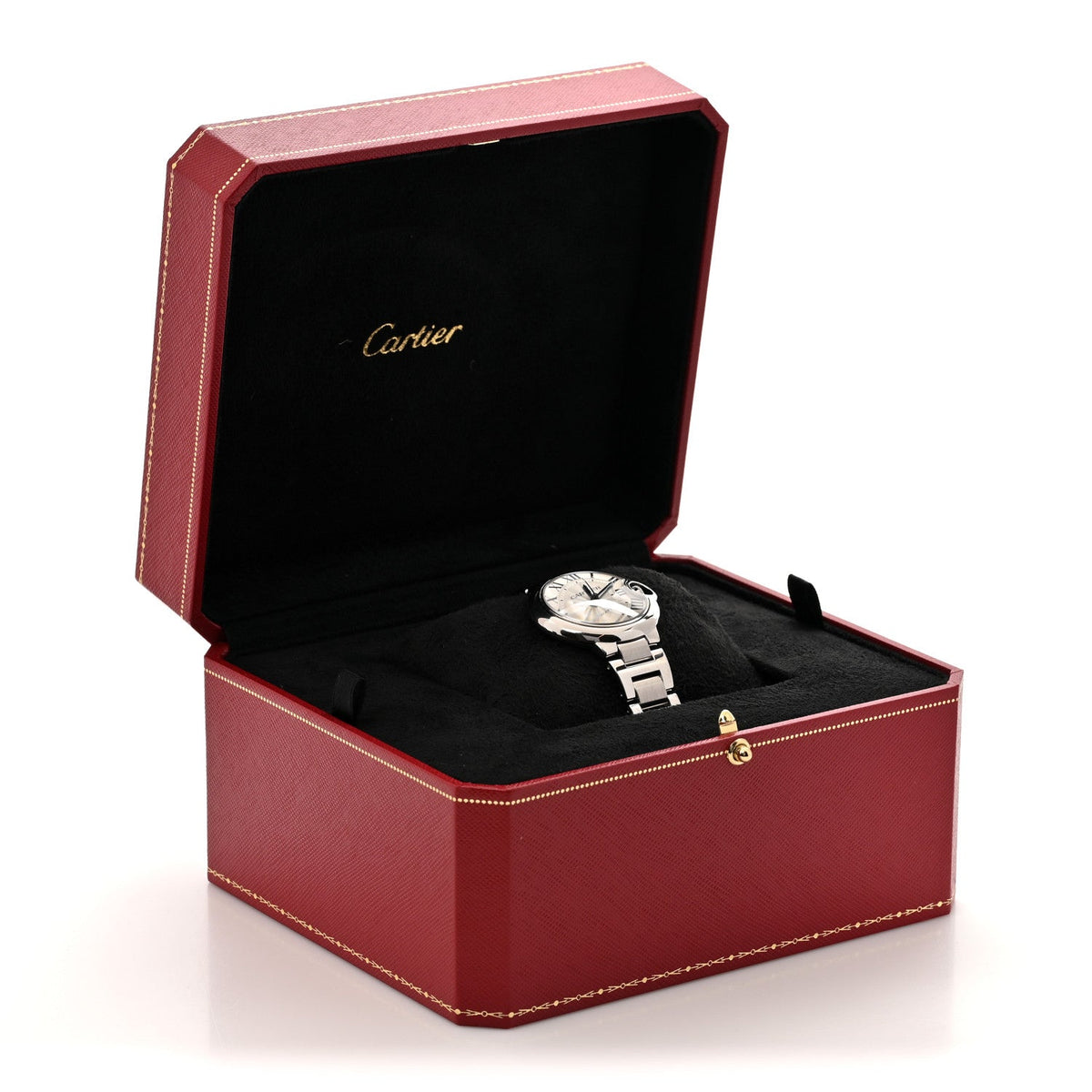 Stainless Steel 33mm Ballon Bleu De Cartier Automatic Watch