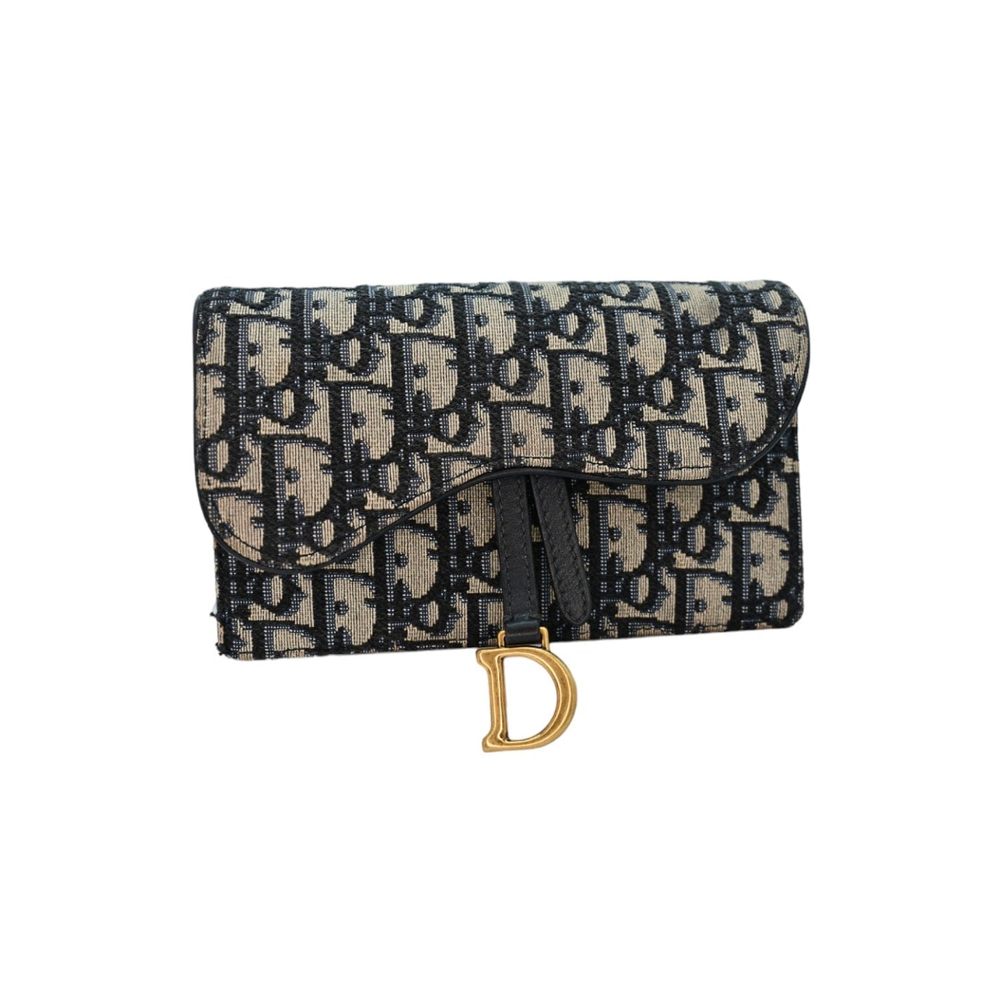 Dior Leather Canvas Crossbody Bag