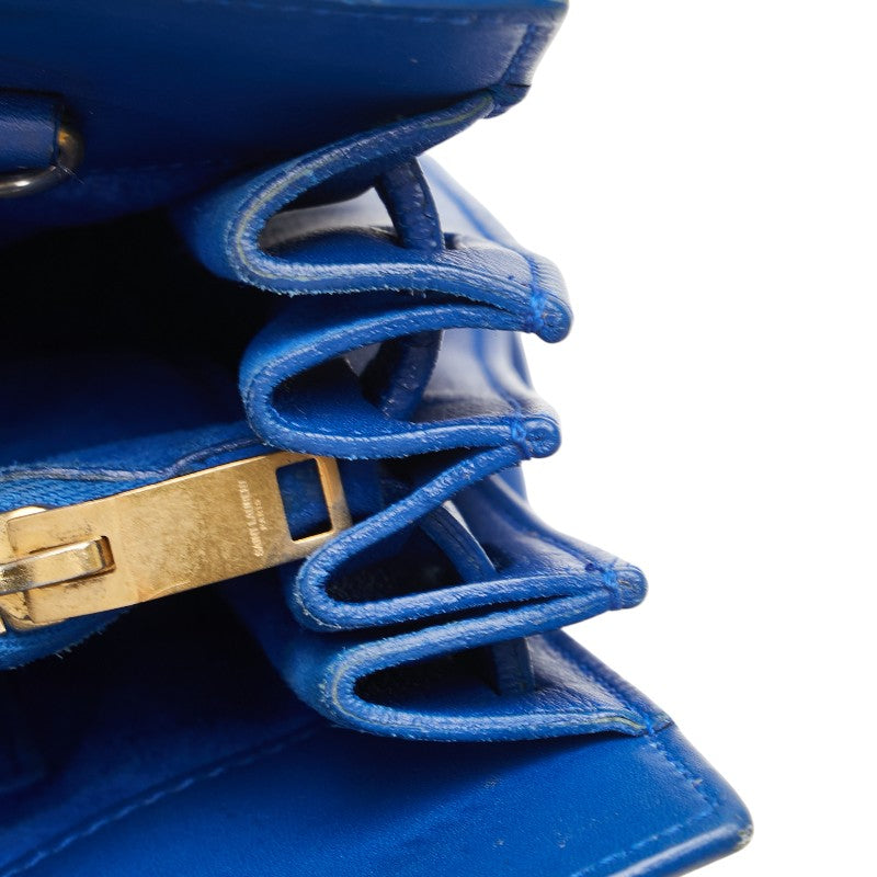 Saint Laurent Sac De Jour Leather Red Handbag