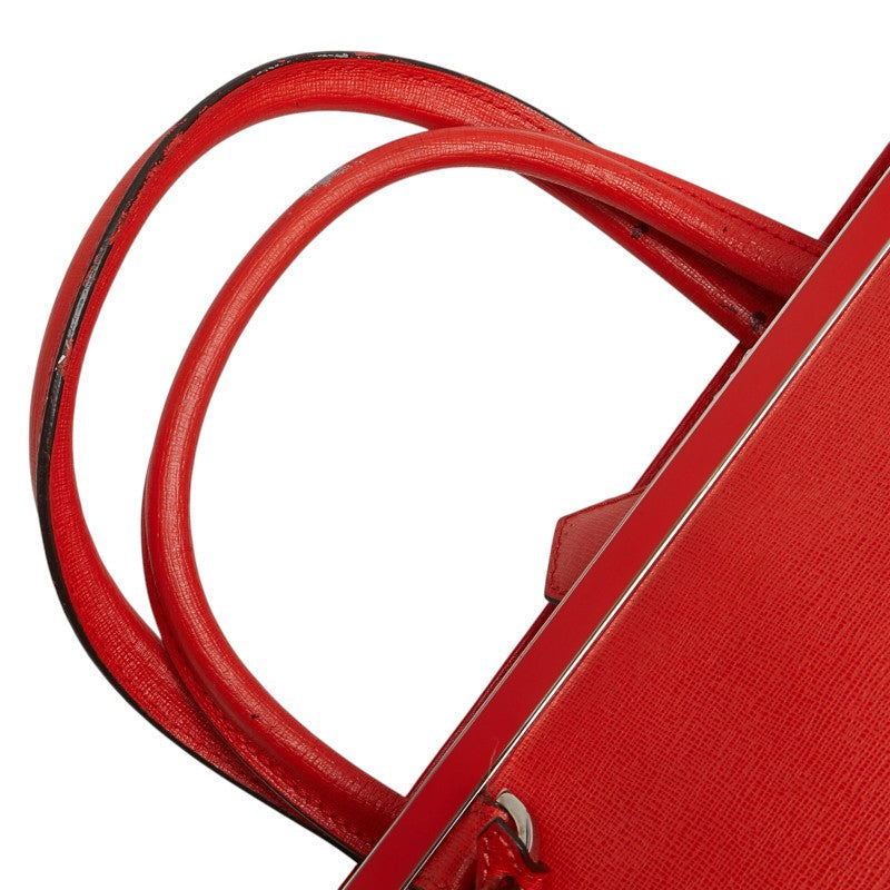 Fendi Luxury Leather Red Handbag Style 38