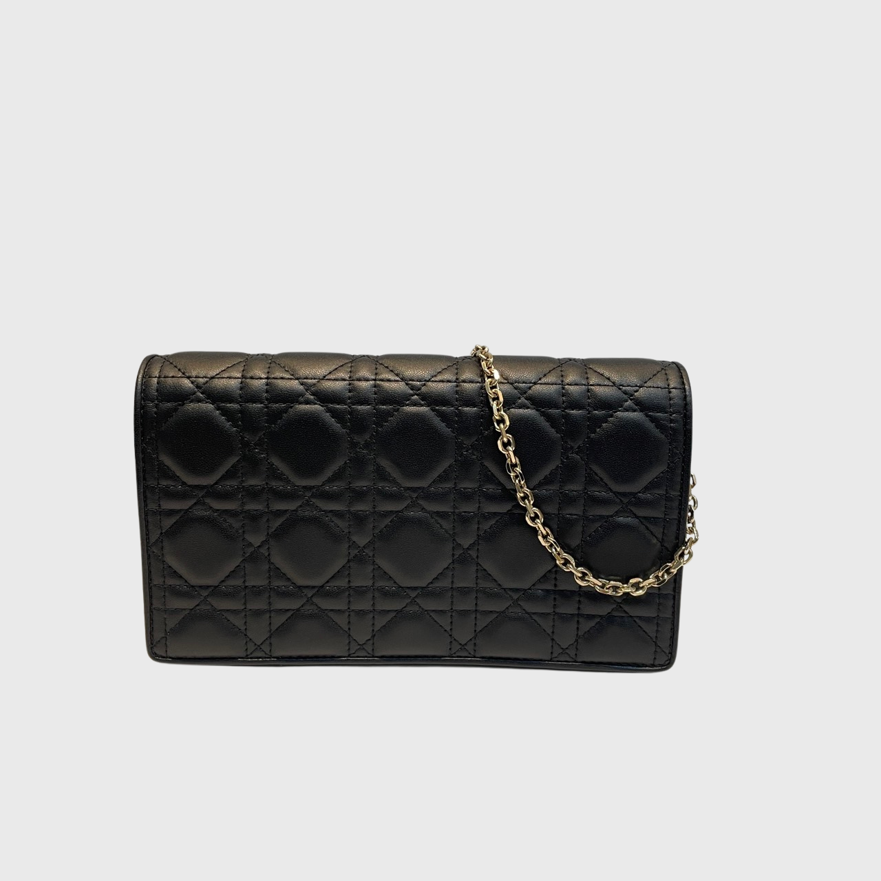 Dior Lady Dior Chain Clutch Bag