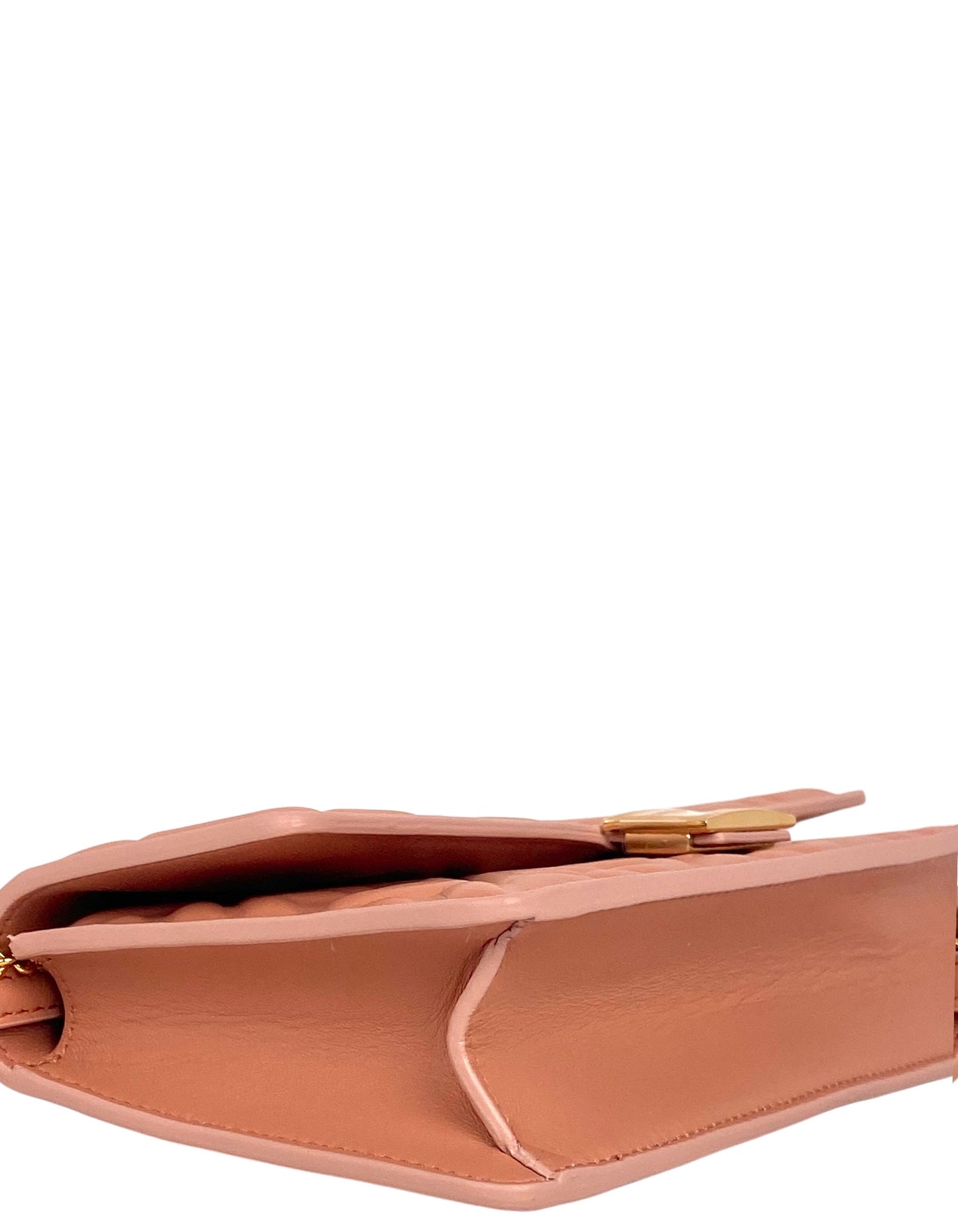 Fendi Nappa Matisse FF Embossed Wallet On Chain Crossbody