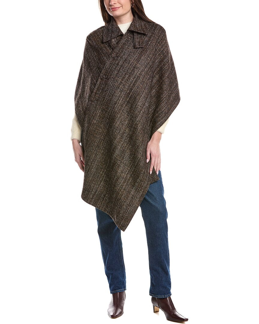 Fendi Wool & Alpaca-Blend Cloak