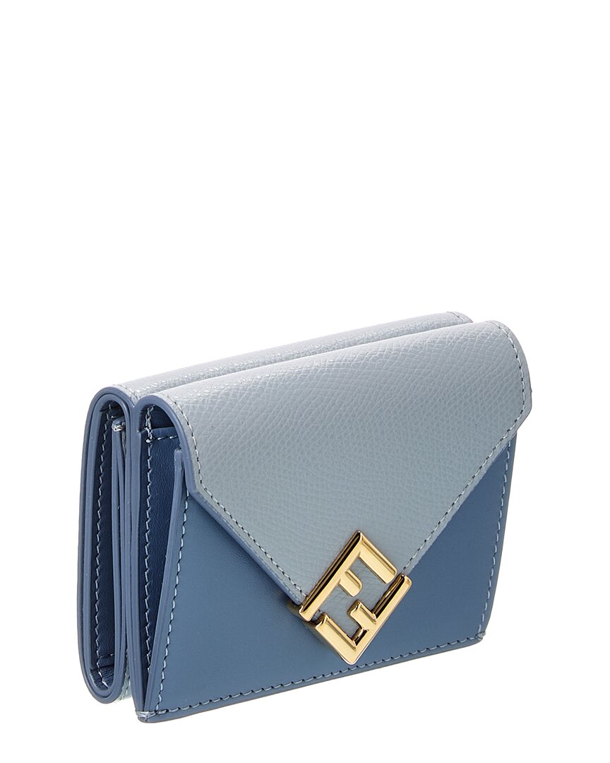 Fendi Ff Diamonds Leather Wallet
