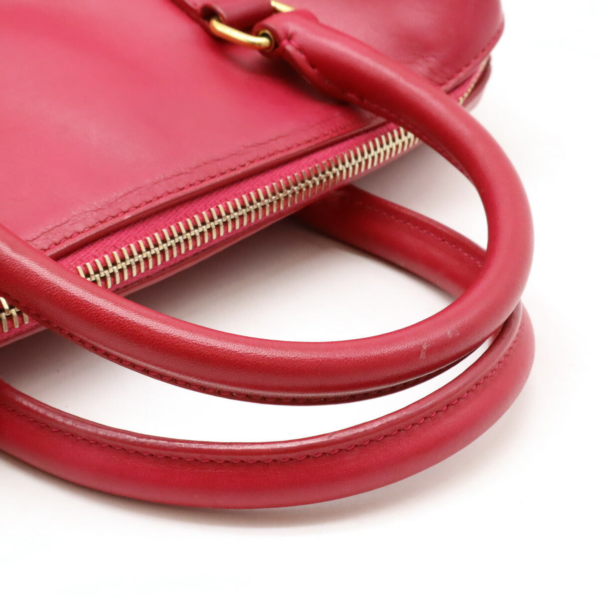 Saint Laurent Leather Red Handbag Style 26