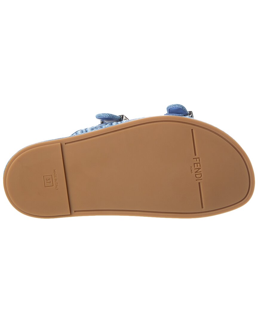 Fendi Feel Denim Sandal