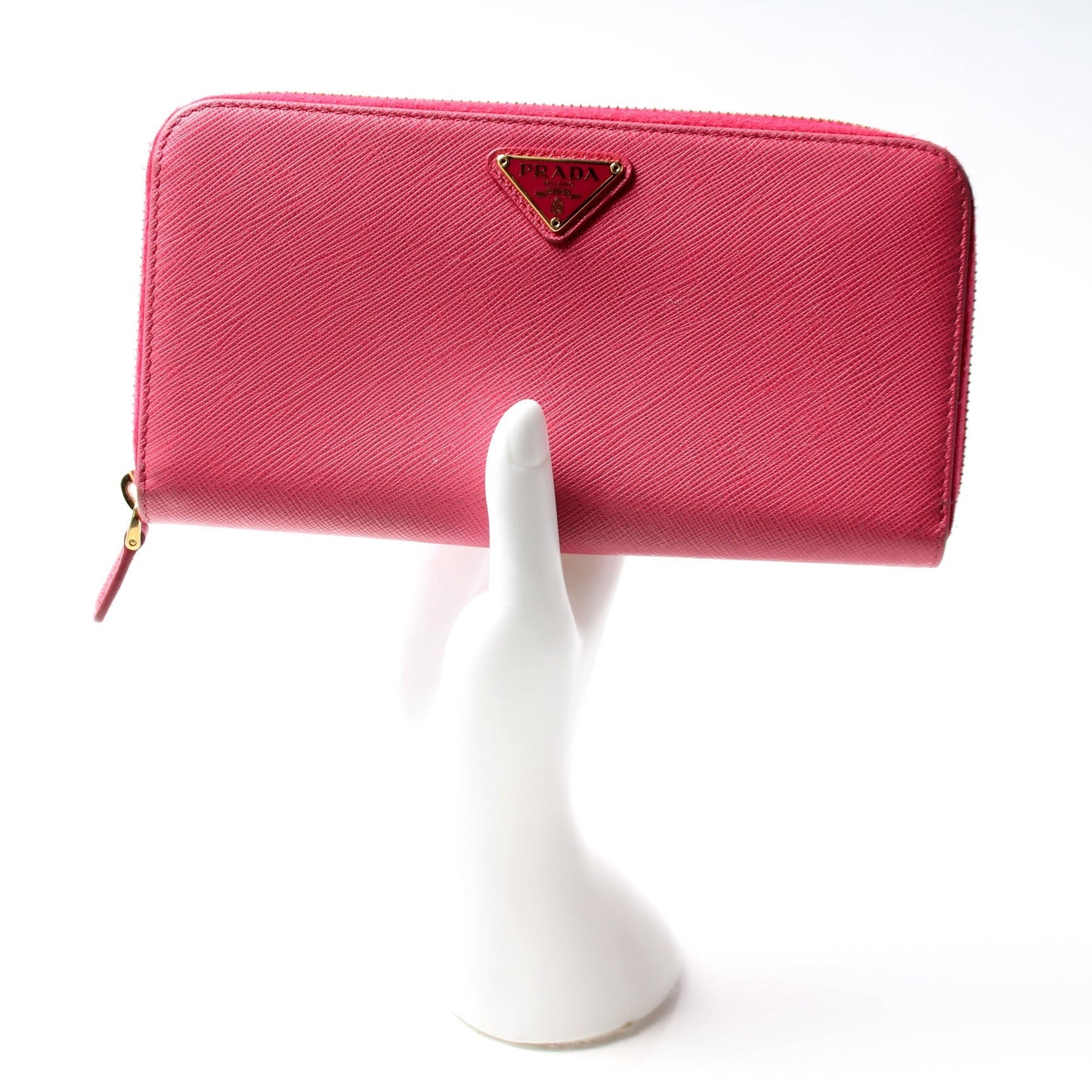 Saffiano Zip Around Wallet