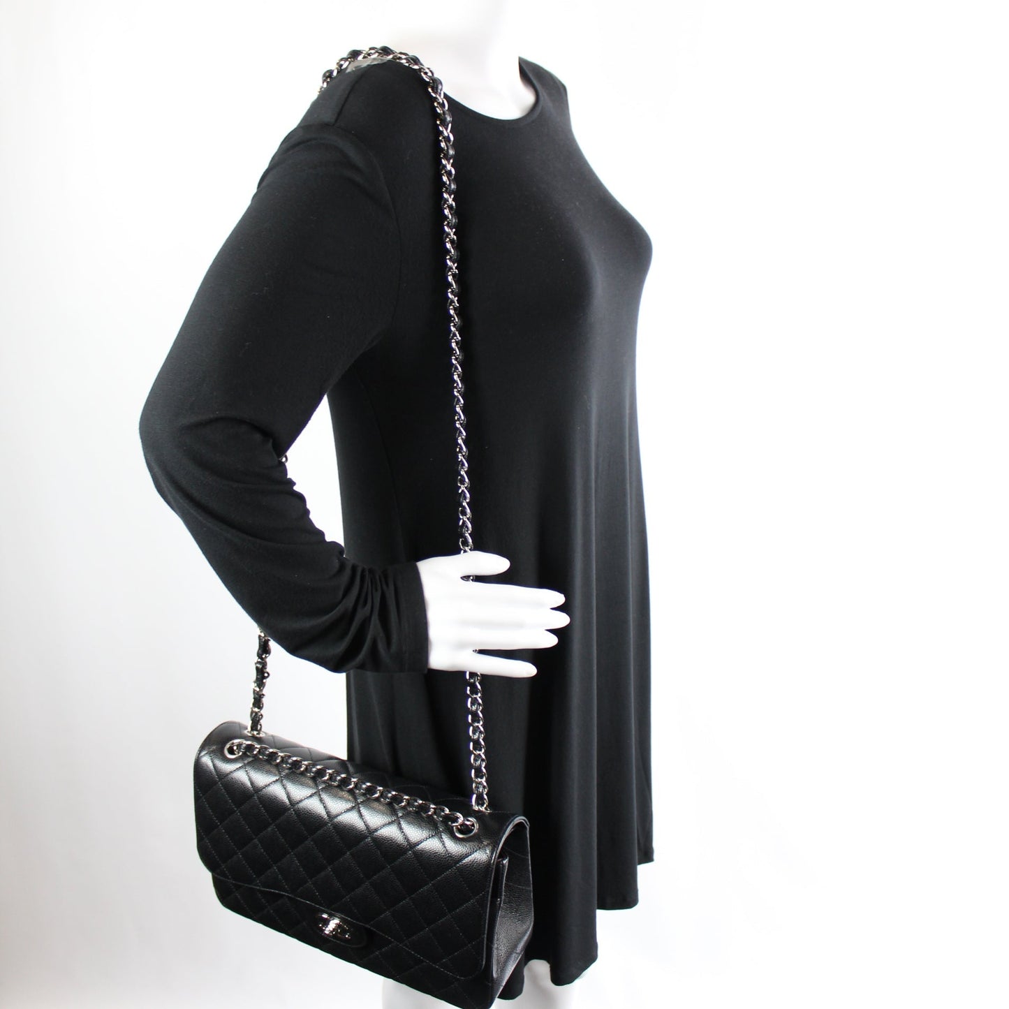 Classic Flap Jumbo Caviar 30M