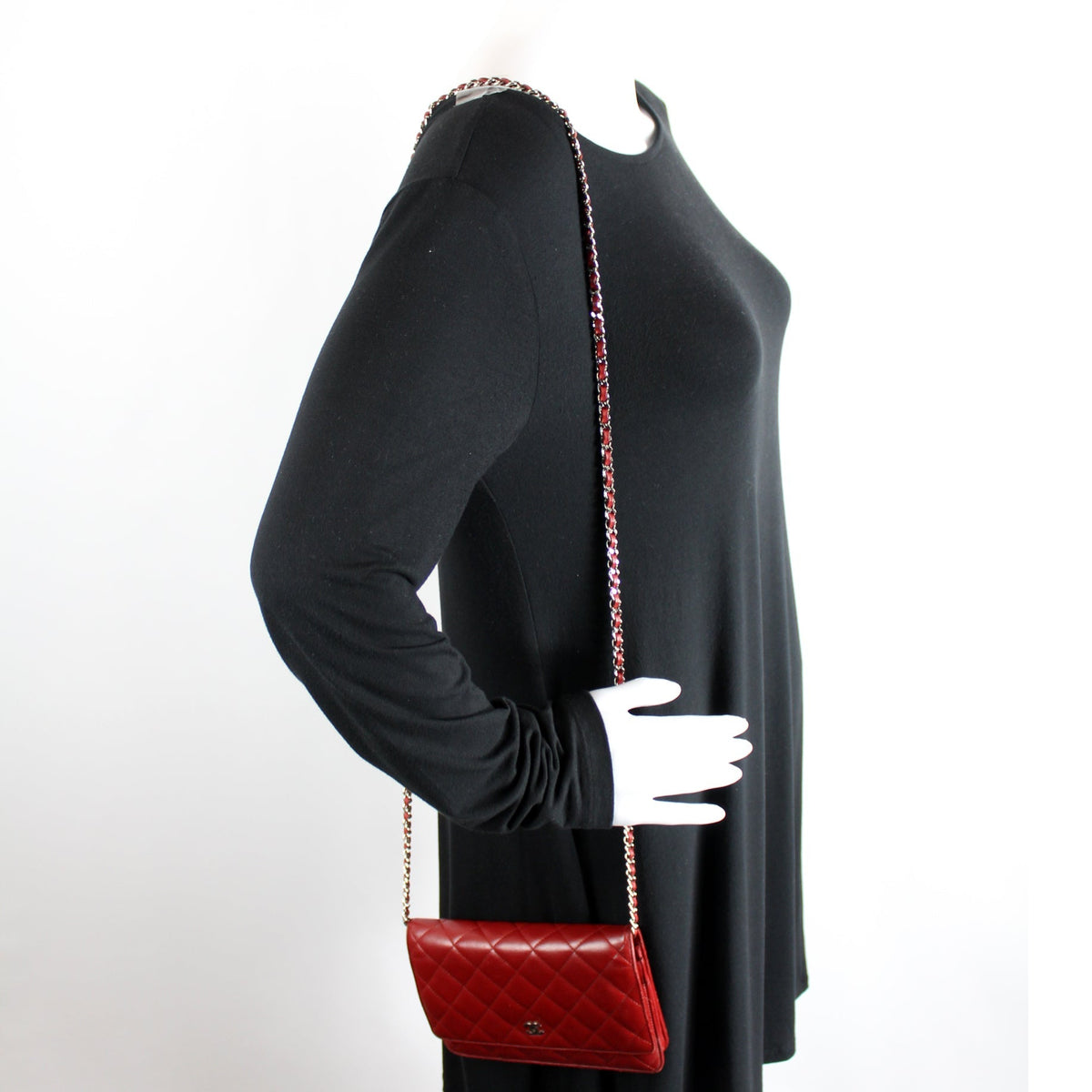 WOC Classic Quilted Lambskin 16M