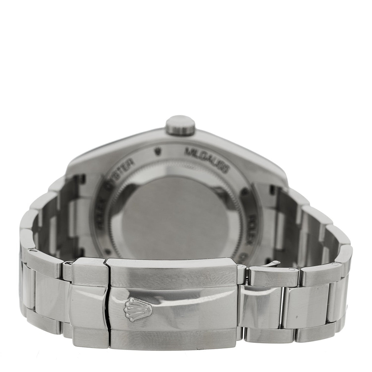 Stainless Steel 40mm Oyster Perpetual Milgauss Watch White 116400