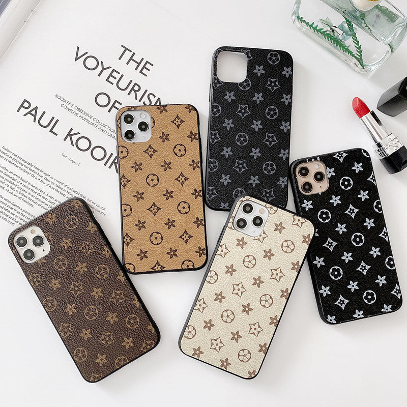Simple retro letter phone case for Samsung