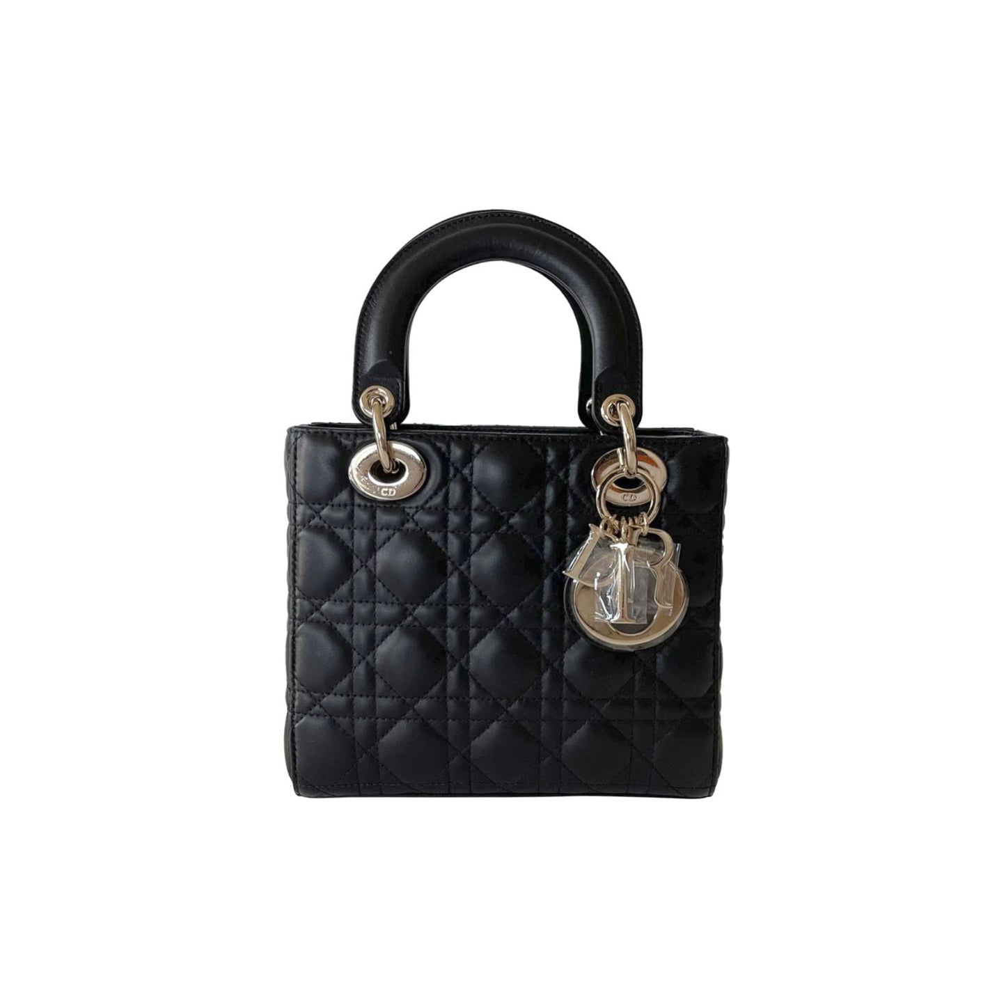 Dior Lady Dior Leather Shoulder Bag