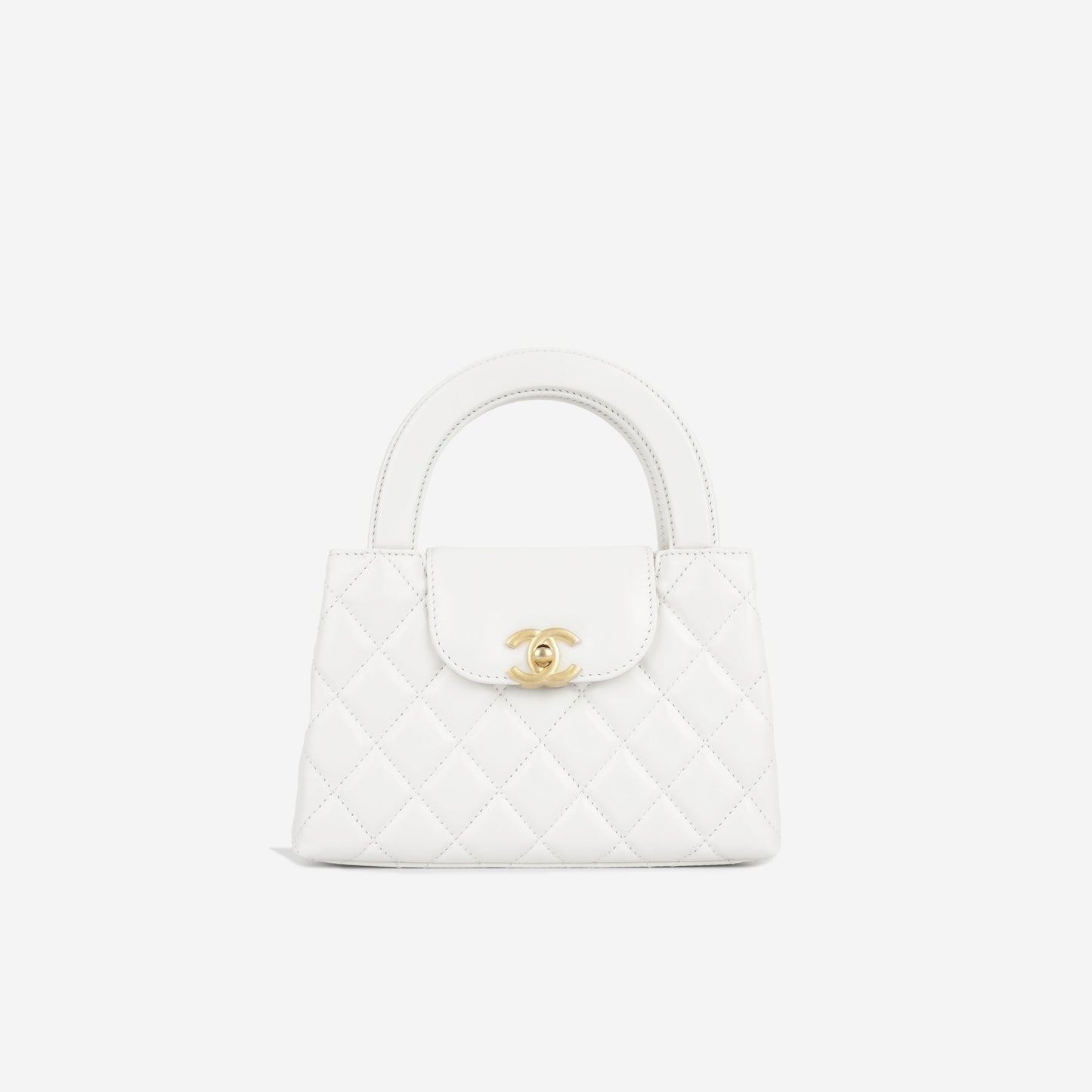 Chanel Kelly Lambskin Black Shoulder Bag Style 11