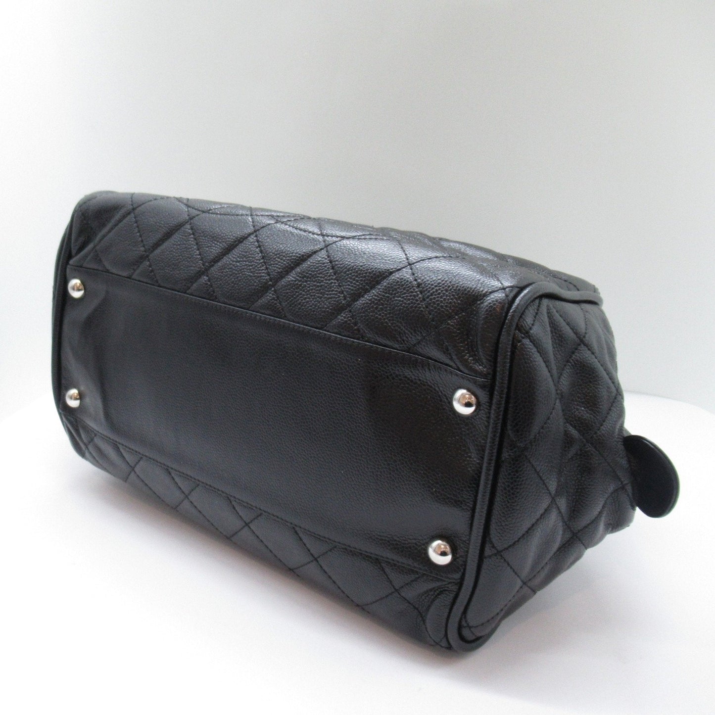 Chanel Boston bag Black Caviar Skin (Grained Calf)