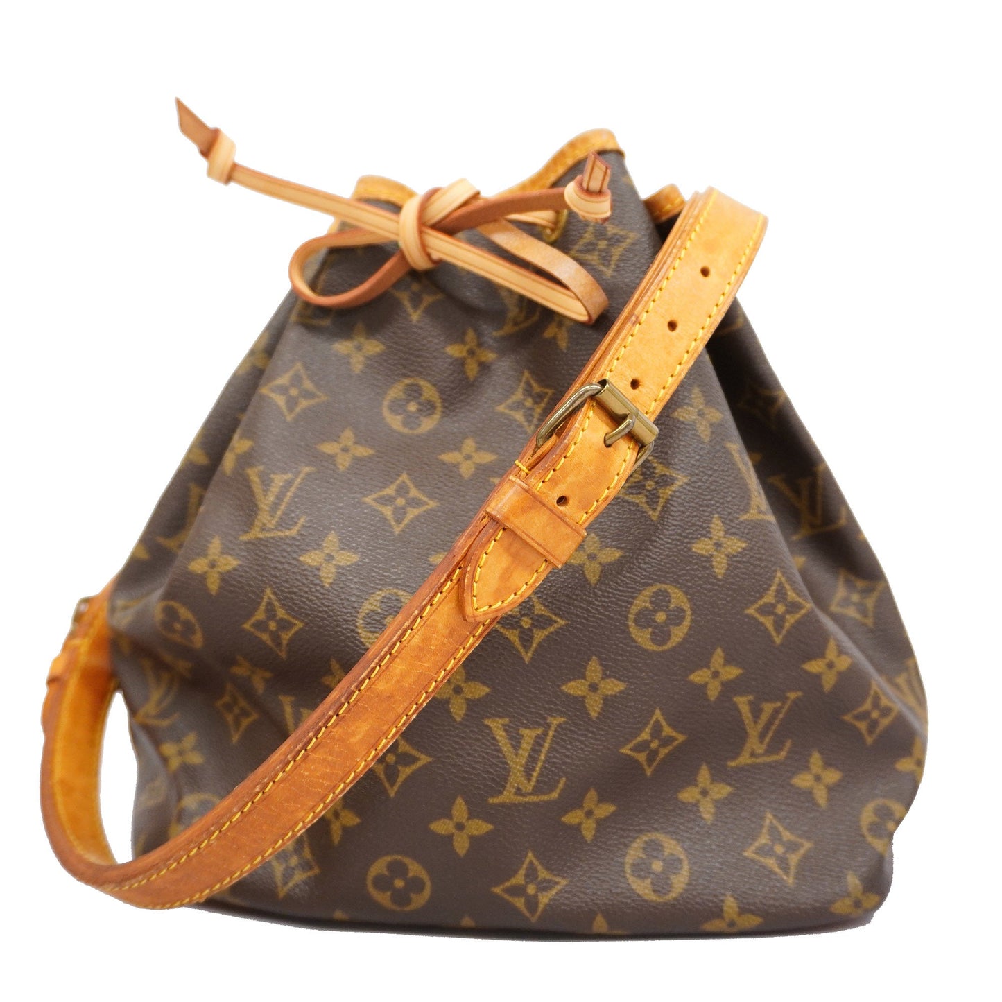 LOUIS VUITTON Monogram Petit Noe M42226 Women's Shoulder Bag