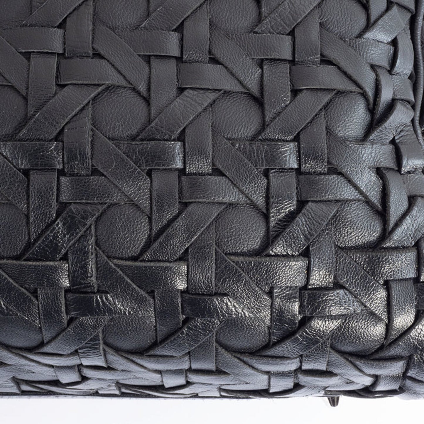 Christian Dior Black Leather Handbag Style 14
