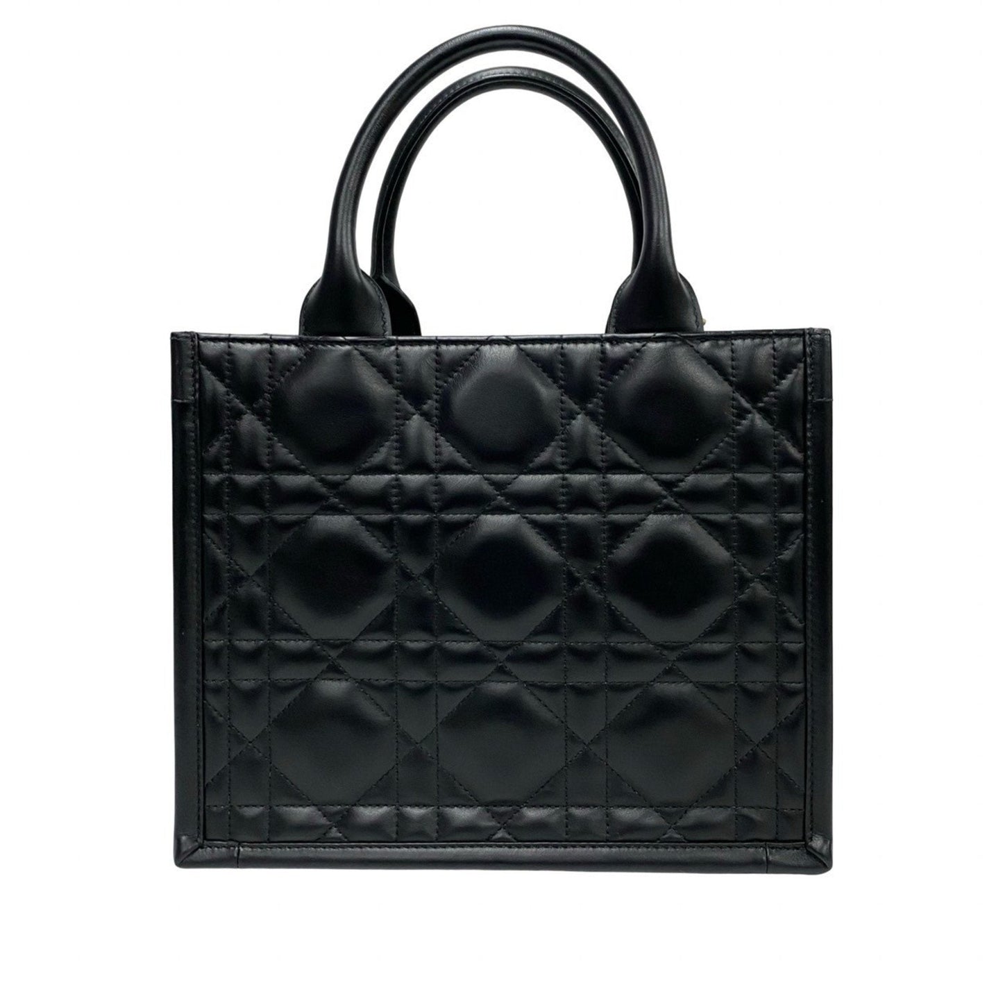Christian Dior Black Leather Handbag Shoulder Bag Style 8