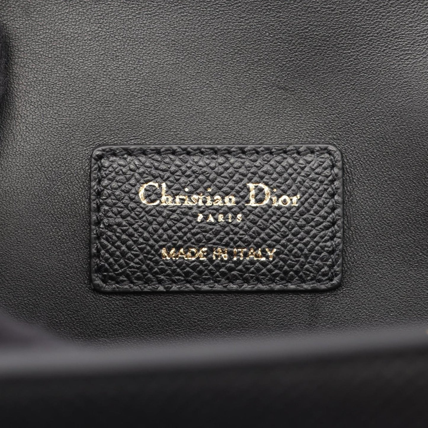 Christian Dior Black Leather Handbag Style 6