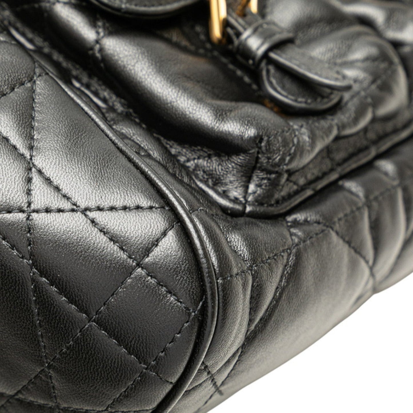 Christian Dior Black Leather Backpack Style 4
