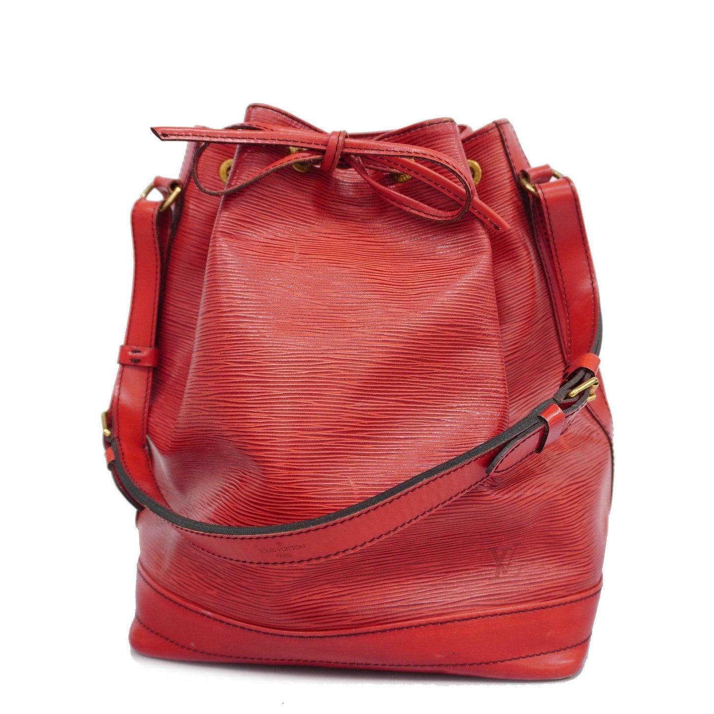 LOUIS VUITTON Epi Noe M59007 Women's Shoulder Bag Castilian Red