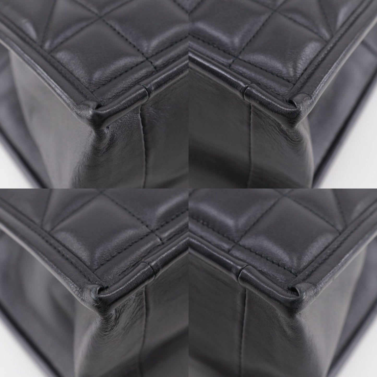 Christian Dior Black Leather Tote Bag Style 5