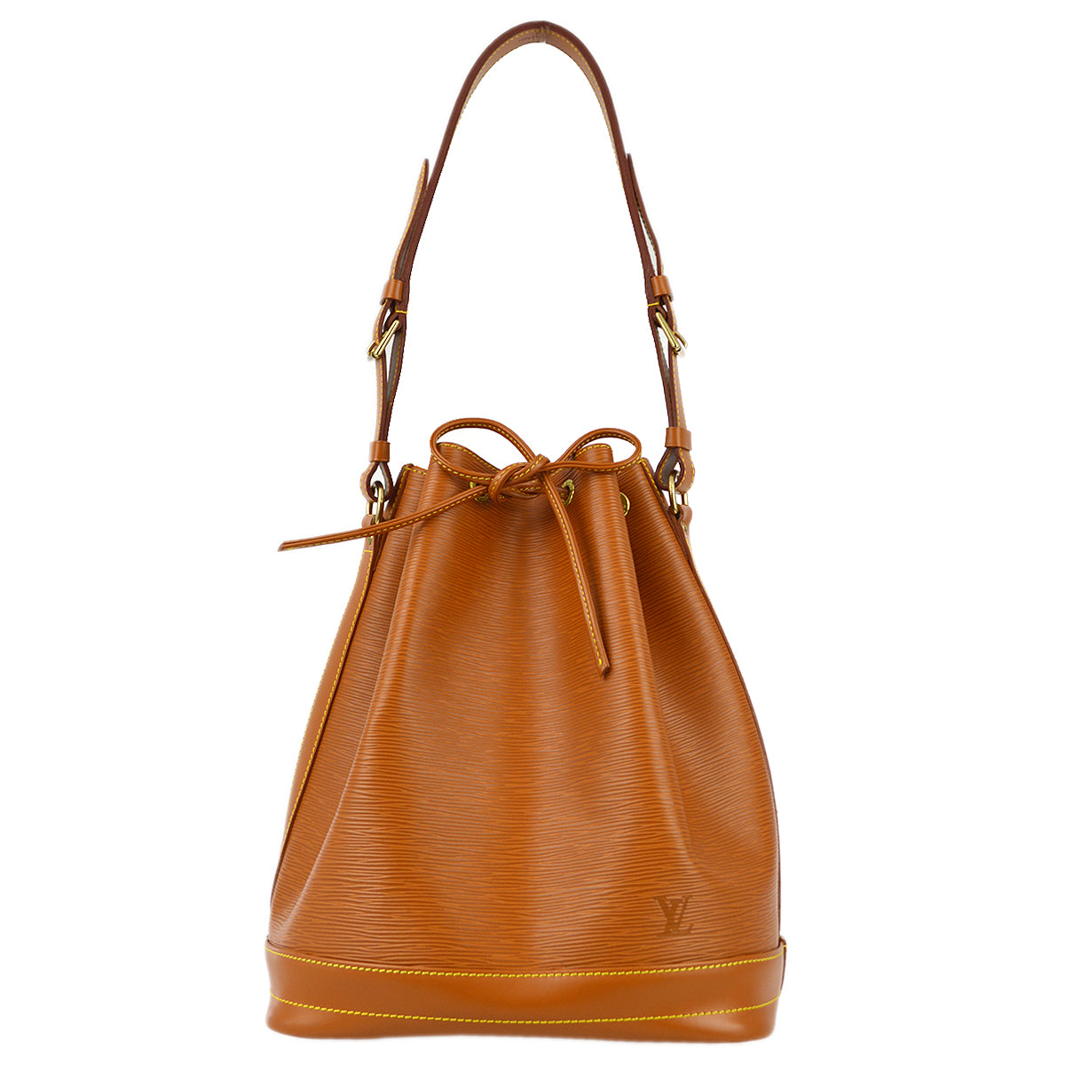 Louis Vuitton 1997 Brown Epi Noe Shoulder Bag M44008