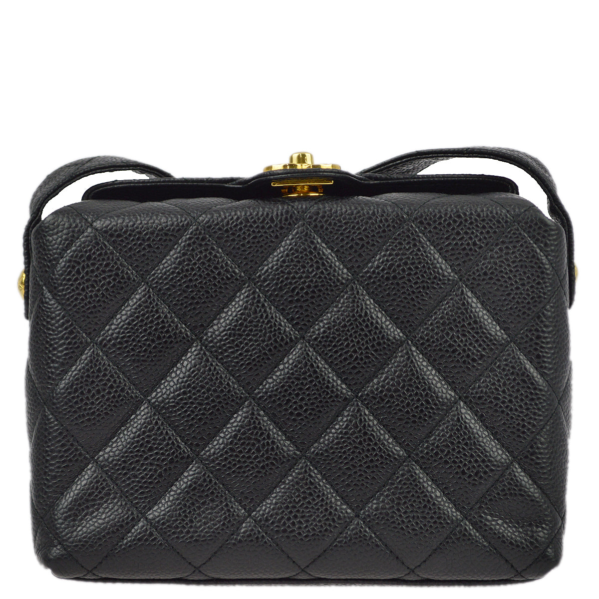 Chanel Caviar Black Shoulder Bag Style 7