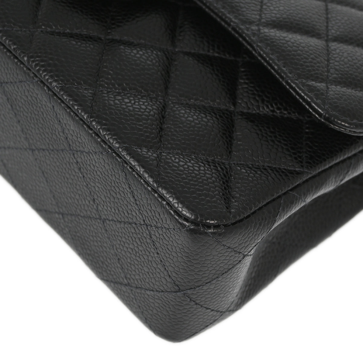 Chanel Flap Small Classic Caviar Black Shoulder Bag Style 3