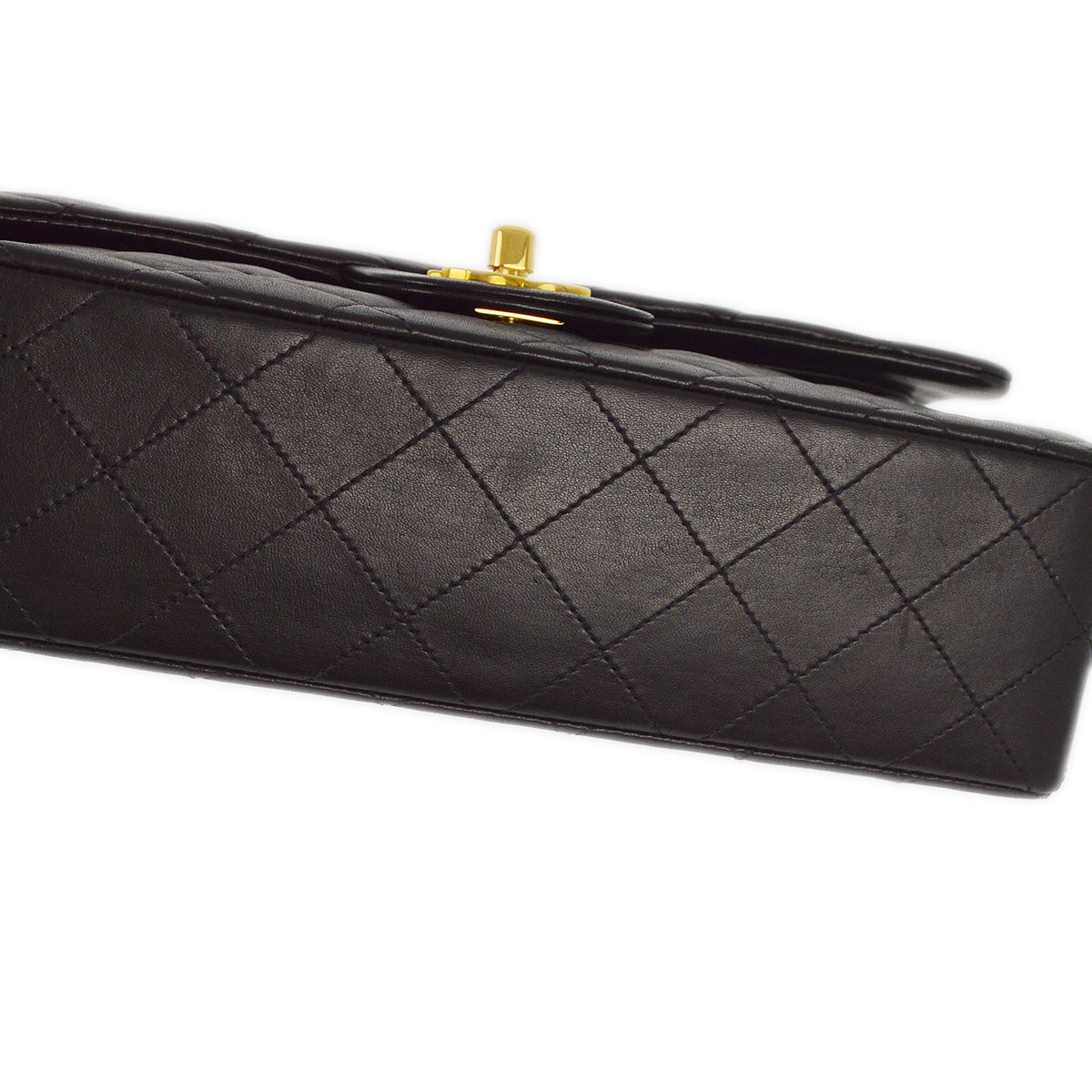 Chanel Flap Small Classic Lambskin Black Shoulder Bag