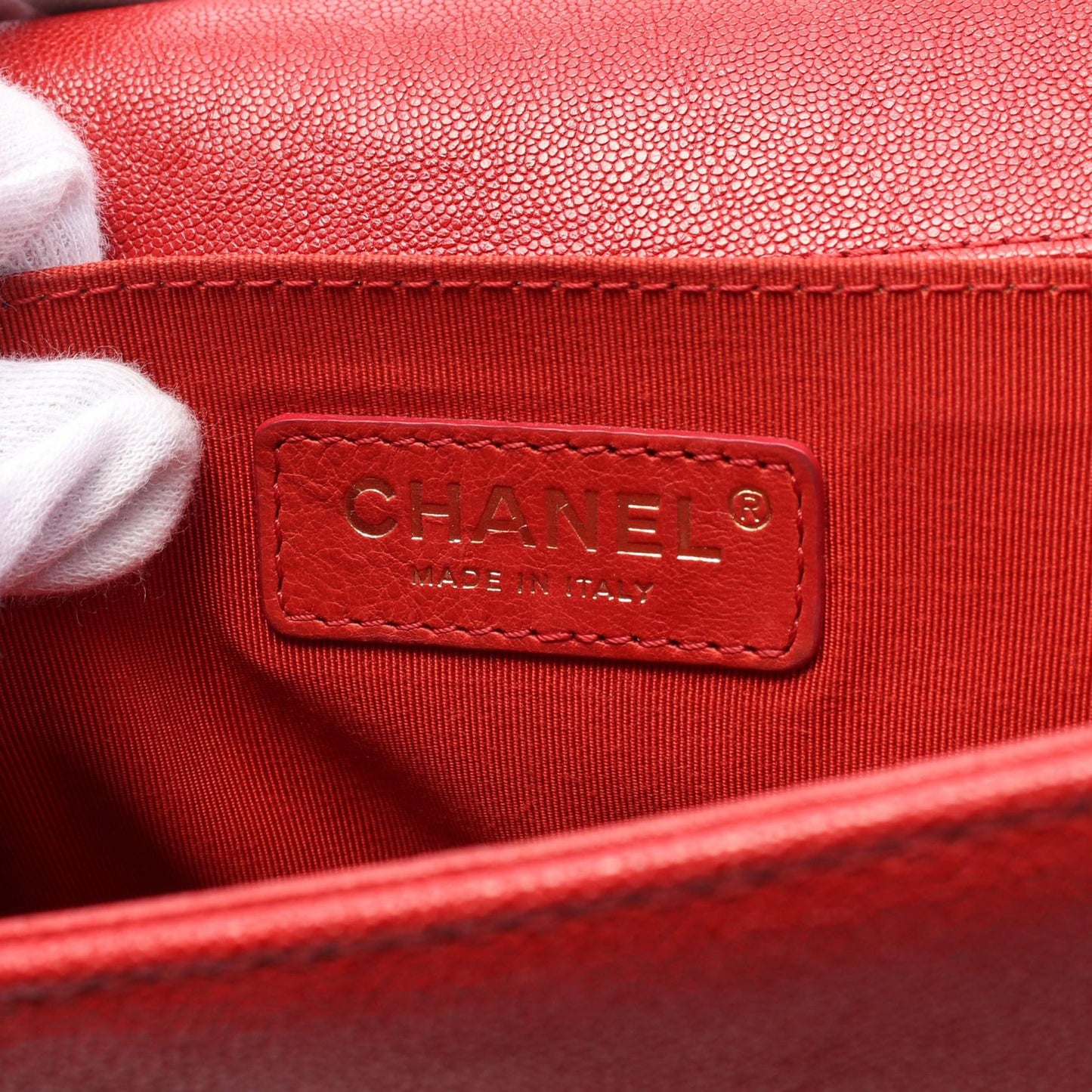 Chanel Boy Calfskin Shoulder Bag