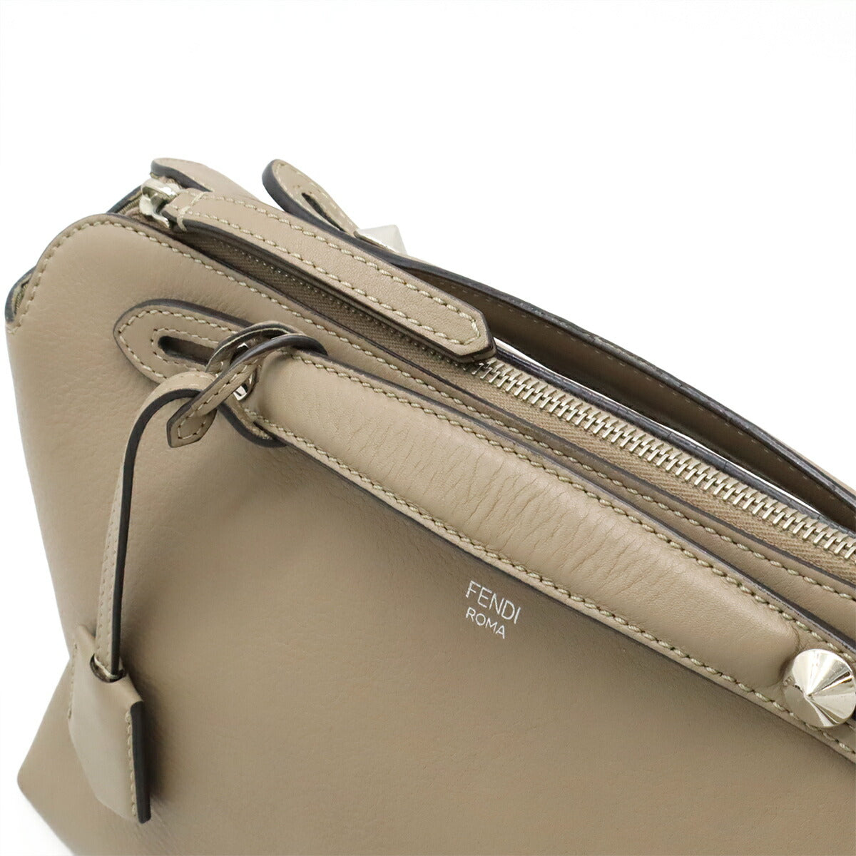 Fendi By The Way Leather Red Handbag Style 15