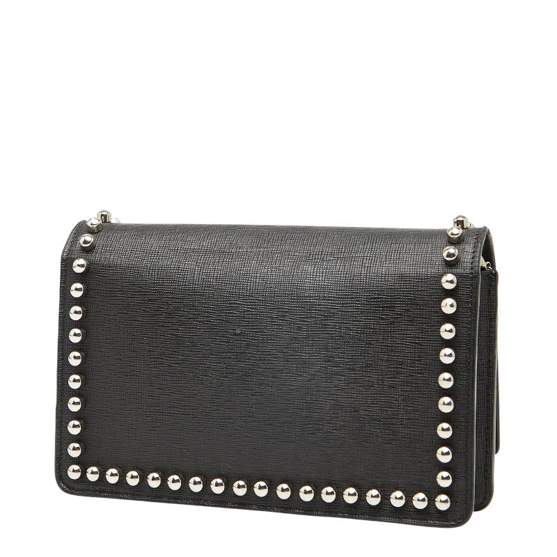 Fendi Peekaboo Leather Red Handbag Style 25