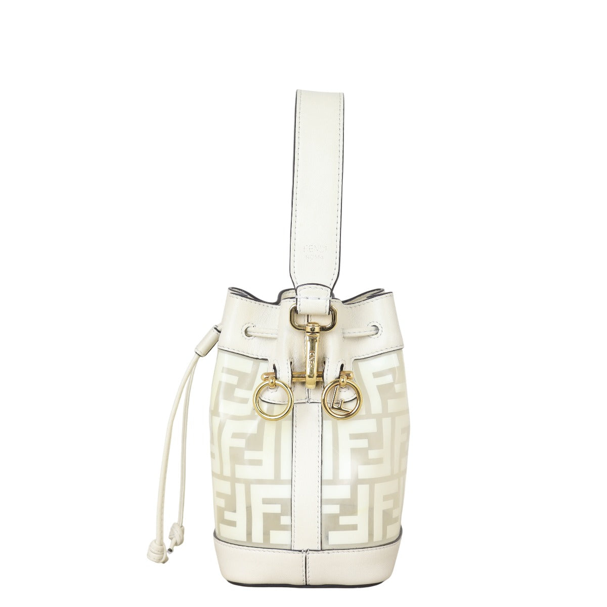 Fendi Mon PVC Mini Bucket Bag