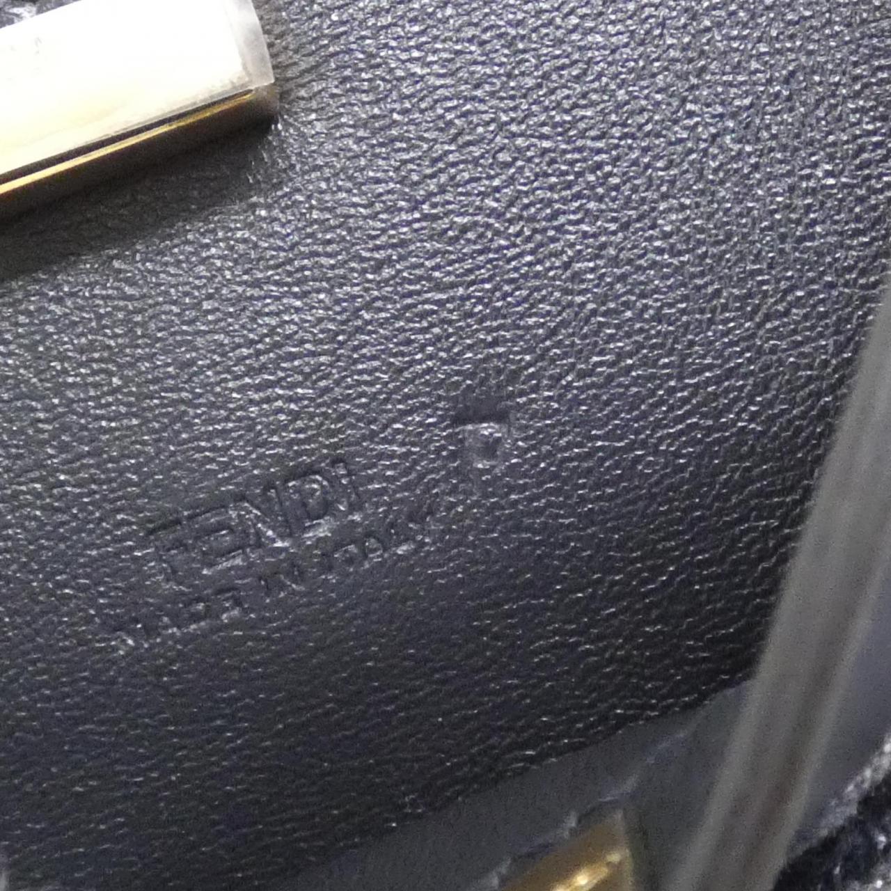 Fendi Peekaboo Leather Red Handbag Style 14