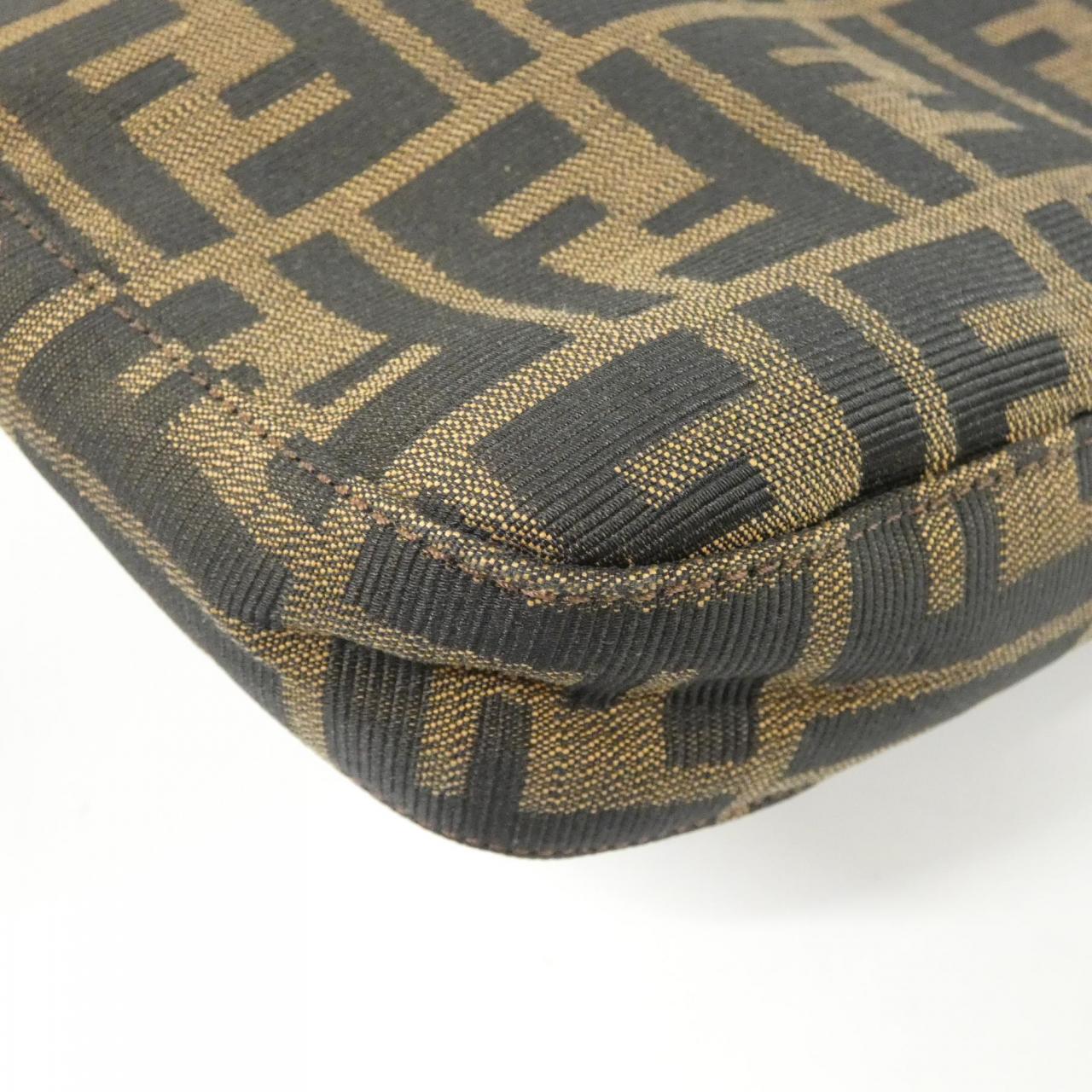 Fendi Luxury Canvas Red Shoulder Bag Style 51