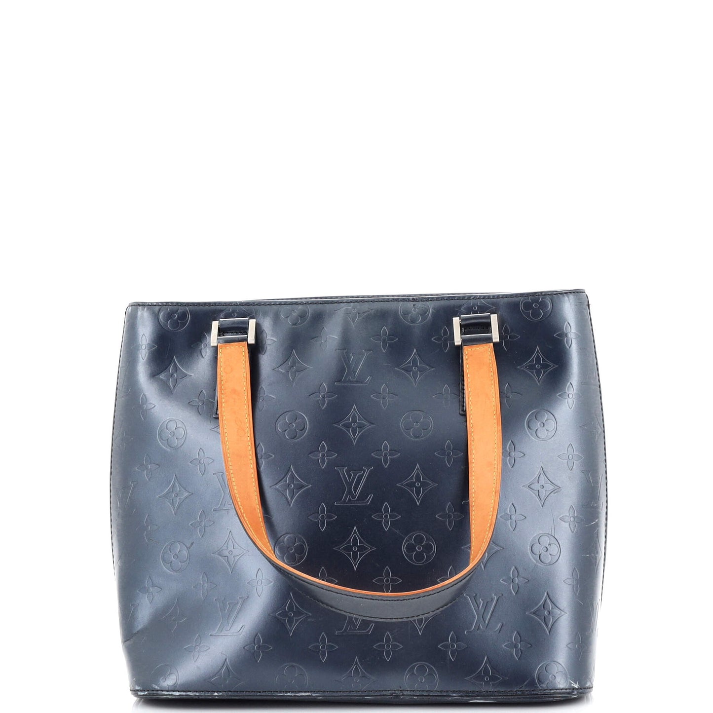 Louis Vuitton Mat Stockton Handbag Monogram Vernis