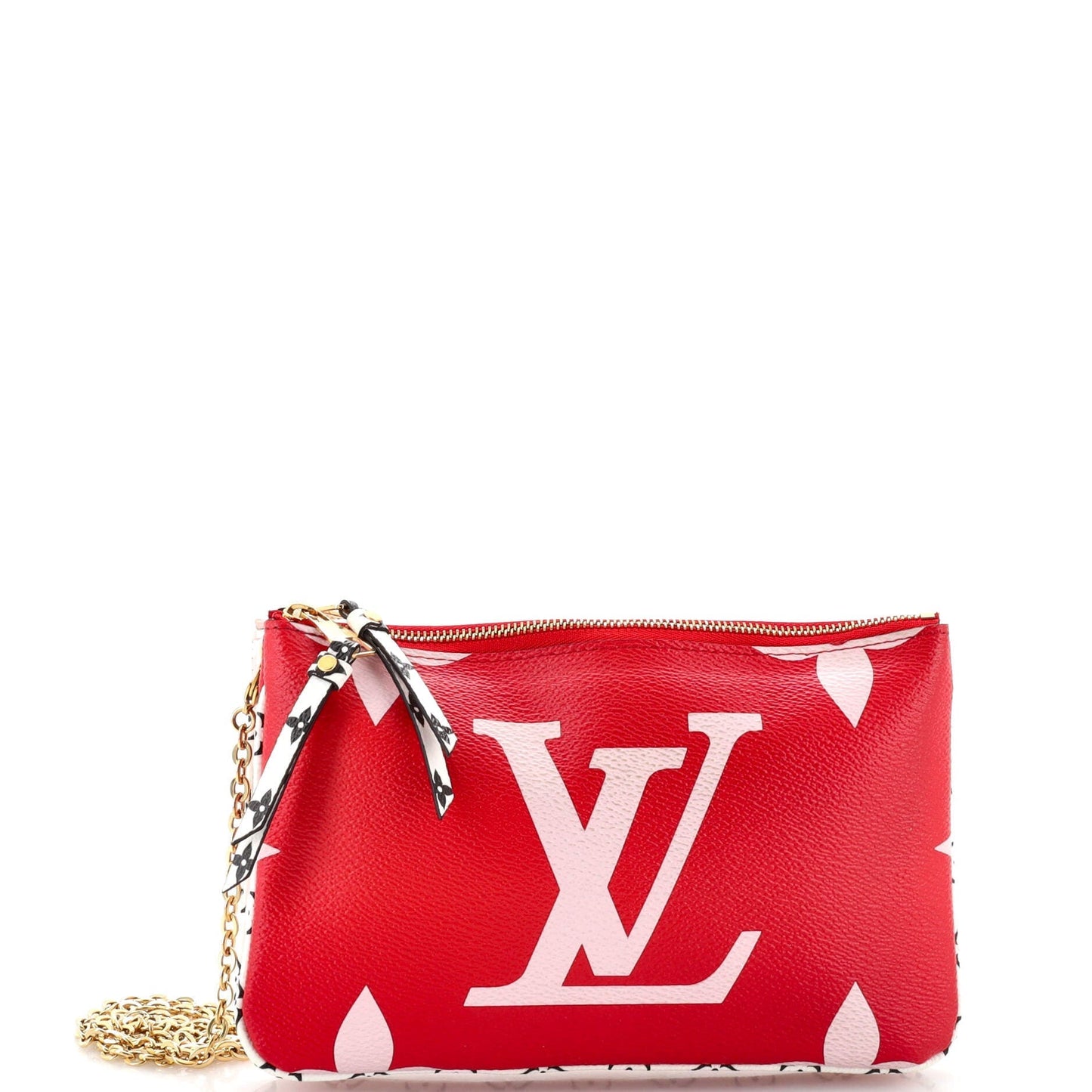 Louis Vuitton Double Zip Pochette Limited Edition Colored Monogram Giant