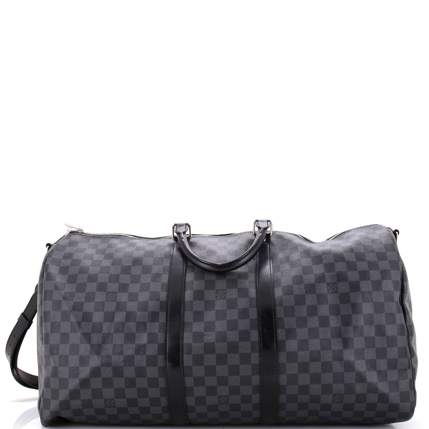Louis Vuitton Keepall Bandouliere Bag Damier Graphite 55