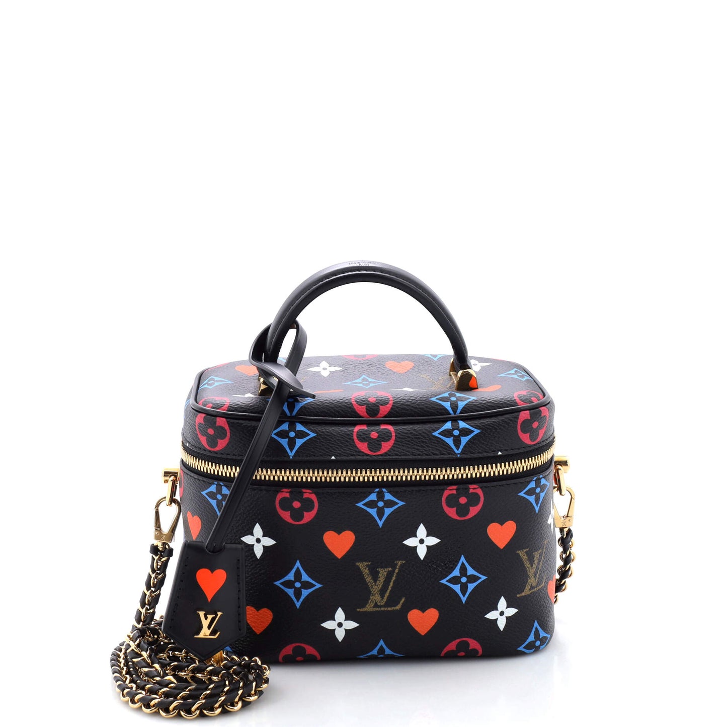 Louis Vuitton Vanity Handbag Limited Edition Game On Multicolor Monogram PM
