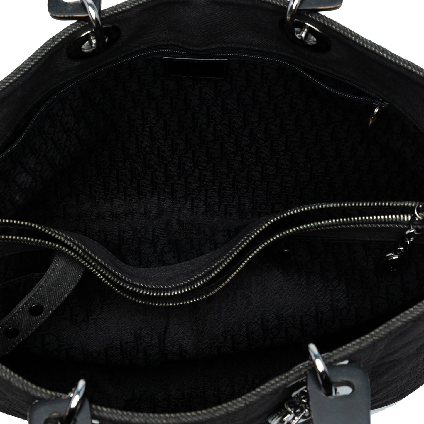 Dior Lady Dior Cannage Black Handbag Style 4