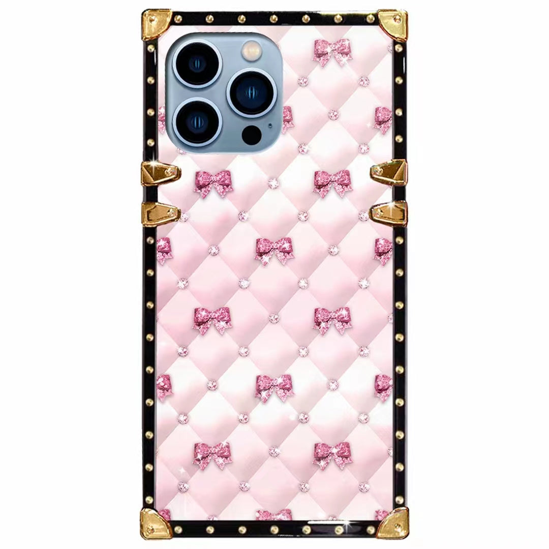 Luxury Diamond Square phone case for samsung