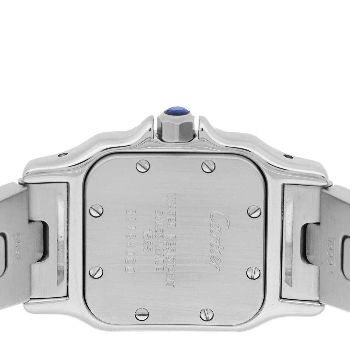 Stainless Steel 24mm Santos de Cartier Galbee Quartz Watch