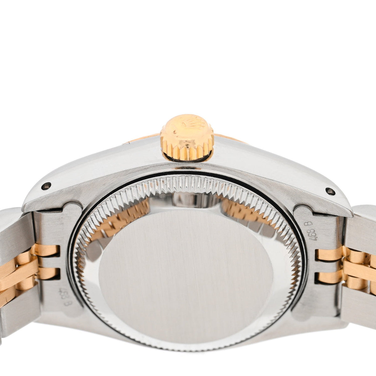 Stainless Steel 18K Yellow Gold 26mm Oyster Perpetual Datejust Watch Ivory Jubilee 69173