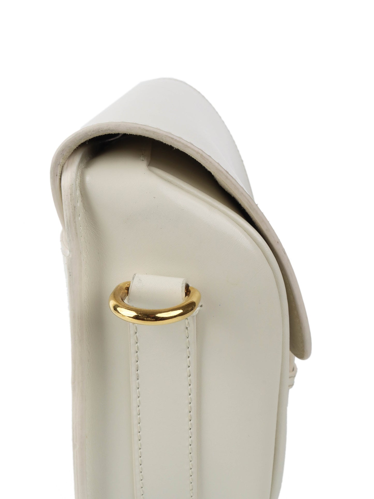 Dior Bobby Leather Crossbody White