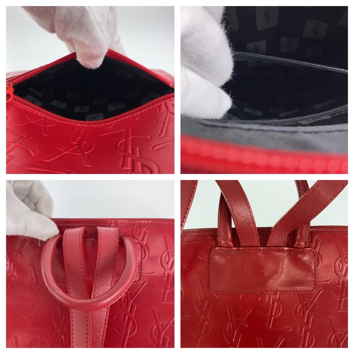 Yves Saint Laurent YSL Leather Backpack