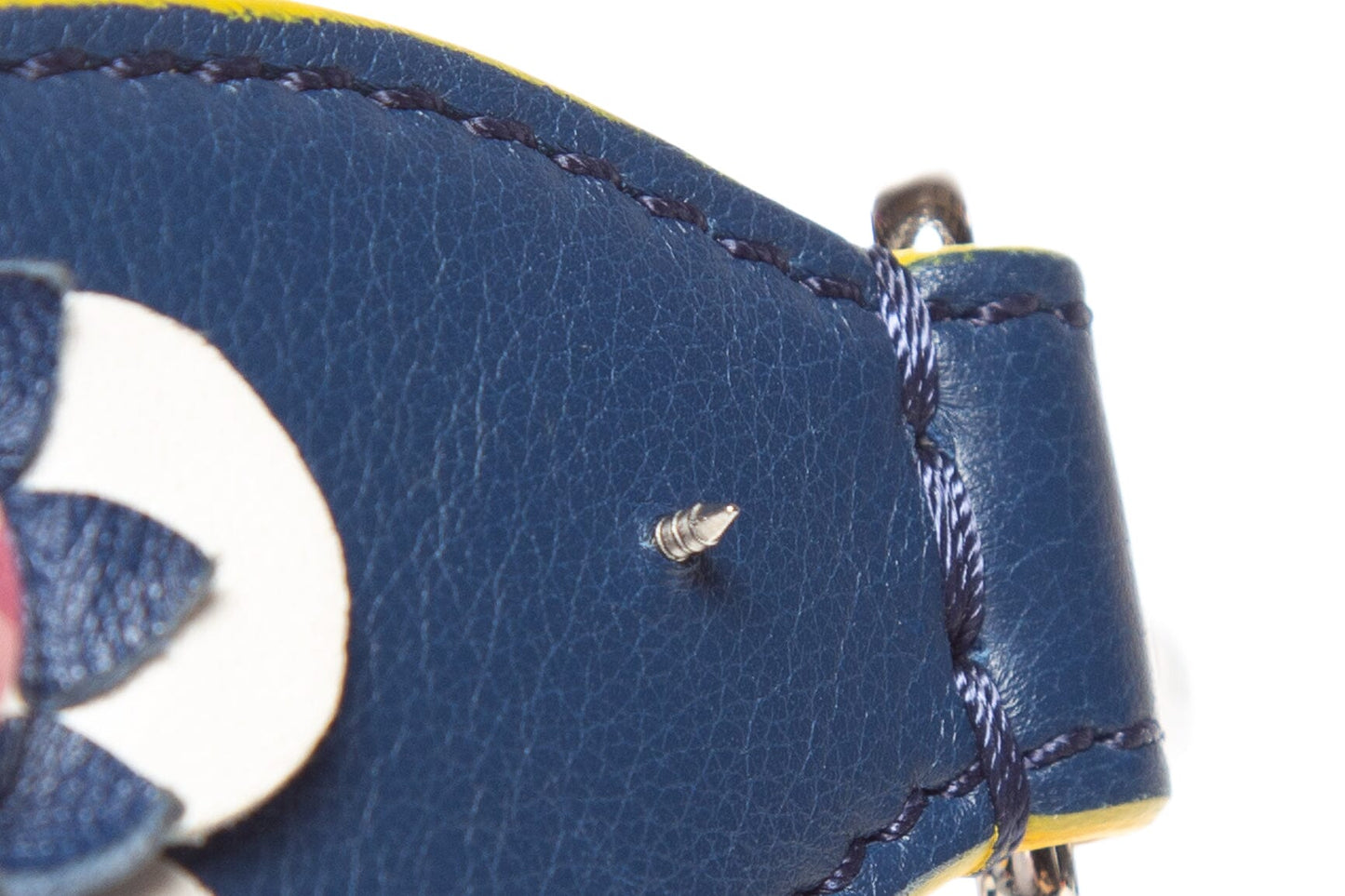 Fendi Multicolor Flower Studs Strap
