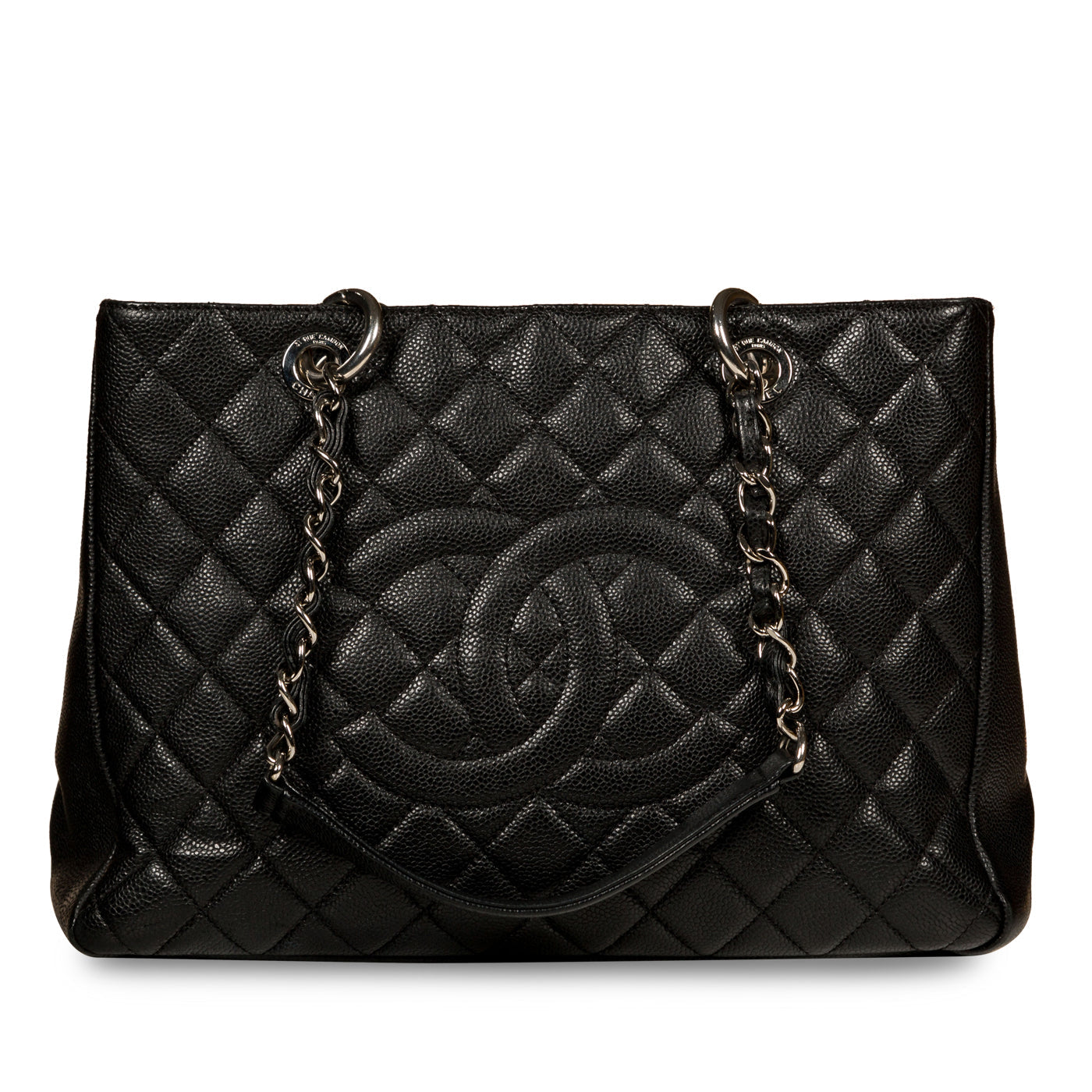 Chanel Timeless Caviar Black Tote Bag Style 29