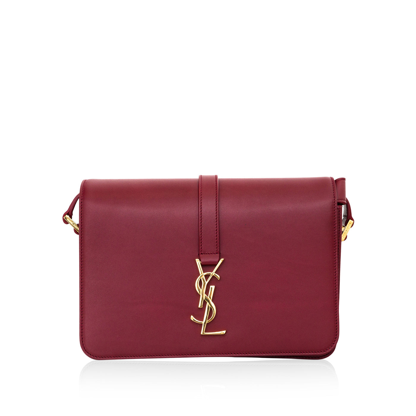 Saint Laurent Luxury Leather Red Handbag Style 18